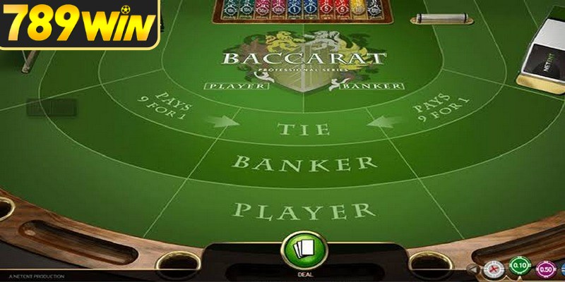 Bí quyết chơi baccarat 789WIN giúp nâng cao tỷ lệ thắng cho bet thủ