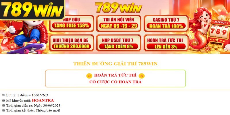 Hoàn trả cược casino giúp bạn nhận lại một khoản tiền thưởng hấp dẫn