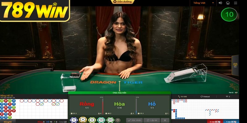 Trải nghiệm dàn game bài đỉnh cao sảnh Sexy casino ấn tượng.